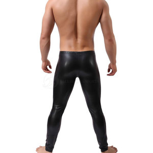 Pantalon de yoga sans couture de haute qualité Leggings d'entraînement de gymnastique imprimés personnalisés coton/fibre de bambou tricoté respirant antibactérien - Product Image 4