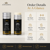 Fabricant de bâtonnets de cire capillaire OEM en marque blanche – Fixation forte, nourrissant, anti-frisottis, pour cheveux de bébé et perruques