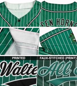 Uniforme de Béisbol y Sóftbol de Poliéster Sublimado Directo de Fábrica, Uniforme de Béisbol de Canadá y Estados Unidos, Conjunto de Uniforme de Béisbol Personalizado en Blanco - Product Image 3