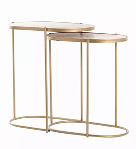 style living room furniture round modern Silver <b>metal</b> <b>legs</b> - Product Image 6