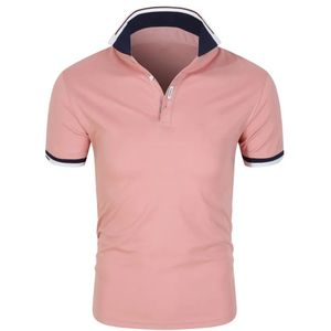 Tallas grandes para hombre sólido para camisas logotipo personalizado estampado transpirable manga corta algodón Spandex servicio OEM - Product Image 1