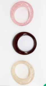 Bracelets en résine pour unisexe avec feuilles naturelles, pétales et paillettes pour bijoux faits à la main de qualité supérieure de Humayun World Crafts - Product Image 3