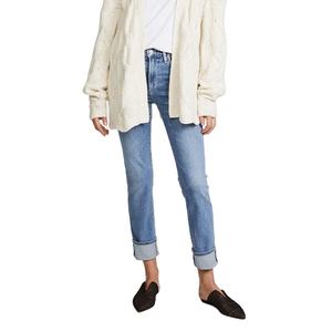 Pantalones de Moda para Mujer, Pantalones Casuales con Logotipo Personalizado, Pantalones Cargo de Pierna Ancha, Jeans para Damas - Product Image 1