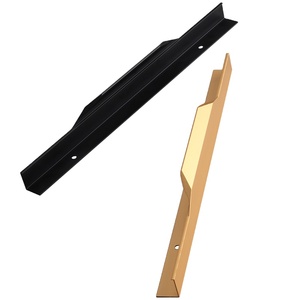 Manufacturer Direct for Closet Hidden Kitchen Handle Aluminum Alloy Handle Cabinet <strong>Drawer</strong> Furniture Modern <strong>Drawer</strong> - Product Image 1