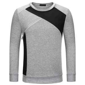Sweat-shirts pour hommes 100% coton - Écologiques et respirants, col roulé, logo personnalisé, tailles personnalisées, vente en gros - Product Image 1