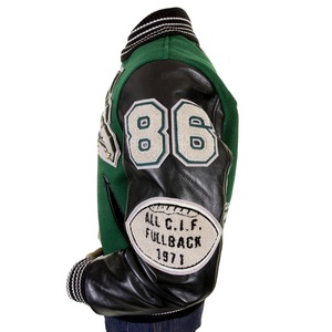 แจ็กเก็ตผ้าคอตตอน/โพลีเอสเตอร์มีฮู้ดพร้อมโลโก้ด้านหน้าสำหรับฤดูหนาว - Product Image 4