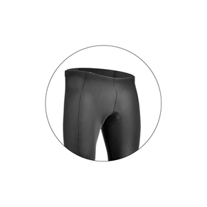 Vêtements de sport sur mesure en gros pour hommes : Leggings respirants à séchage rapide en coton et fibre de bambou, taille élastique, longueur intégrale, personnalisables - Product Image 4