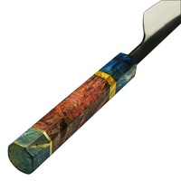 Vente en gros de couteaux de cuisine de qualité supérieure personnalisés, service OEM/ODM, PRESTIGE BLADES, couteaux de chef en acier Damas, manche en bois, forgés à la main