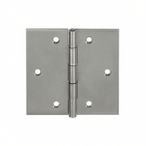 VORMANN Stainless Steel Rolled <b>Hinge</b> 10503 Square-Edged 60mm Height 60mm Width 1.2mm Thickness-Pack Size 10 for <b>Tables</b> - Product Image 3