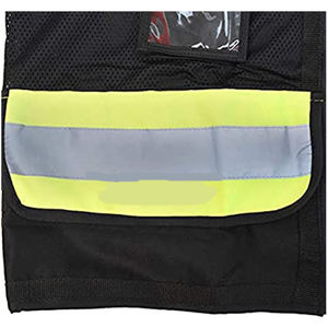 Chalecos de seguridad de ropa de trabajo de Venta caliente de alta calidad poliéster transpirable hecho construcción WOR seguridad desgaste chaleco Unisex - Product Image 6