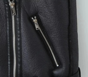 Otoño Invierno hombres lona sólida piel de oveja Faux Suede chaleco sin mangas abrigo ecológico impermeable prendas de vestir exteriores - Product Image 4