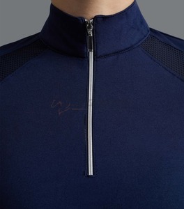 Camisa de Equitación Elegante para Mujer, Transpirable, de Secado Rápido, Tejido Elástico, Top Deportivo para Montar a Caballo, Camisas de Equitación - Product Image 6