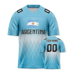 Maillot de football américain avec technologie de circulation d'air avancée, matière StretchFit, couleurs d'équipe, logos et options personnalisées - Product Image 2