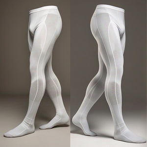 OEM Sheer Mesh <b>Legging</b> Men's Running Wear Sheer Mesh Pants Gym Wear See Through Quick Dry <b>Transparent</b> Men <b>Legging</b> - Product Image 6