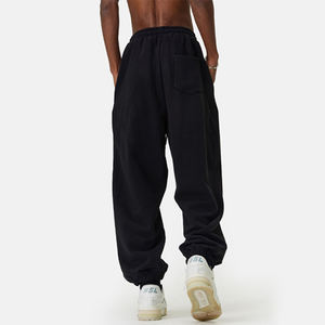 Venta al por mayor pantalones de chándal casuales personalizados para los hombres de alta calidad polar Joggers Gym Pantalones Hombres - Product Image 5