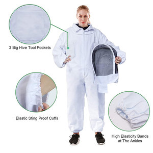 Vêtements de sécurité Style unique Dernier prix Costume d'apiculture Respirant Confortable Bonne qualité Costume d'apiculture unisexe - Product Image 2