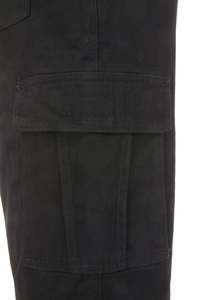 Gran oferta de pantalones cortos cargo informales sueltos de algodón con bolsillo para hombre, pantalones cargo de utilidad sólida, pantalones cortos cargo de calle personalizados para hombre - Product Image 4