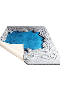 Adiva พรมแจ็คการ์ดแบบตุรกีใช้ในบ้านสามารถซักได้มีการสำรองผ้าฝ้ายกันลื่นสำหรับเด็กทอสไตล์ขายส่ง - Product Image 4