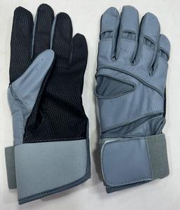 Gants de frappe de baseball à manchette longue en cuir pour adultes et jeunes personnalisables durables et confortables - Product Image 3