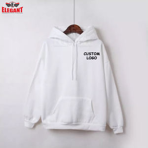 Pull polaire en coton polyester 320gsm sweats à capuche confortables nouveauté sweats à capuche unis à manches longues par sport élégant - Product Image 5