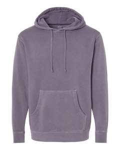 Sweat-shirts à capuche en molleton teint en pigment de poids moyen, Heavyweight Mid Weight Pigment-Dyed Sweatshirt Hoodies, Independent Trading - Product Image 1