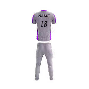 Venta caliente mejor diseño personalizado Logo impresión 2025 equipo deportes desgaste Cricket uniforme en diferentes colores - Product Image 3