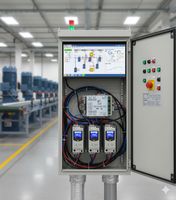 Módulo de Salida Analógica de 4 Canales WIN-IO-4AOMC/MV-M (4-20mA/0-10V 24V DC Resolución de 10/12 bits) Modbus RTU RS485 Montaje en Riel DIN