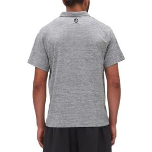 Polos pour hommes de style classique Chemises d'extérieur en coton de coupe régulière T-shirts polo solides respirants décontractés pour hommes - Product Image 2