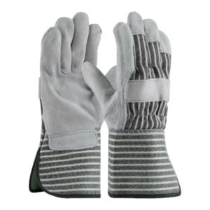 ถุงมือนิรภัยหนังวัวแบบแยกป้องกันมือทนทานงานก่อสร้างสำหรับงานหนัก - Product Image 6