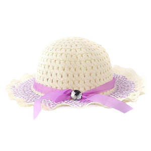 Girls Floppy <b>Hat</b> - Light <b>Purple</b> - Product Image 1