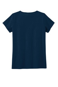 Vente en gros de haut de yoga vierge oversize d'été t-shirts pour femmes t-shirt court uni pour dames t-shirt à col en V en coton de haute qualité - Product Image 5