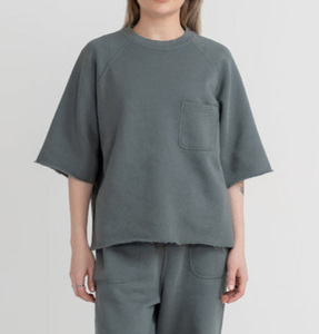 Camiseta Casual Extra Grande Personalizada para Mujer, Jersey de Alta Calidad con Logotipo Bordado, Patrón a Rayas, Talla Grande, Verano - Product Image 3