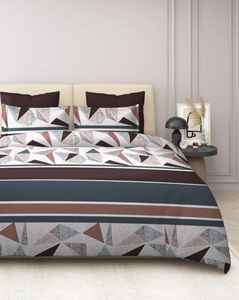 Ensemble de draps en coton de qualité élégante, 3 pièces, imprimé floral uni, style classique, 200TC, durable, biologique, confortable, toutes saisons, excellent - Product Image 2