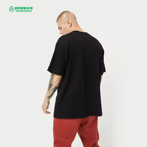 Camisetas Lisas Unisex 100% Algodón, Corte Holgado, Venta al por Mayor, Cuello Redondo, Camisetas de Manga Corta para Hombre de Alta Calidad, Behram International - Product Image 2