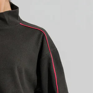 Sweat-shirts à capuche décontractés pour femmes avec logo personnalisé en gros, design imprimé de haute qualité, vêtements d'extérieur, col pull pour l'automne et l'hiver - Product Image 6