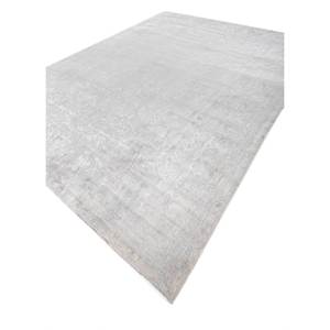 Alfombra Aalam Azul de Lana y Seda Anudada a Mano, Diseño Clásico Floral Abstracto Rectangular para Pasillo, Dormitorio, PAE-6161 - Product Image 2