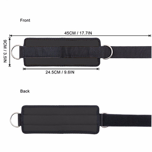 สายรัดข้อเท้าบุด้วยยางนีโอพรีนผ้าไนลอนออกแบบโลโก้ได้ตามต้องการ - Product Image 6