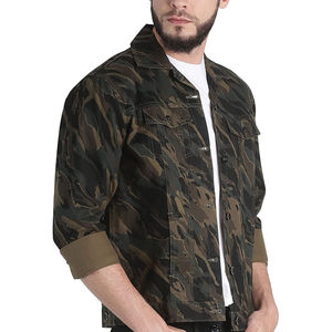 Chaqueta de ajuste clásico para hombre de nuevo diseño 2025, lona de alta calidad con cuello levantado y botones disponibles en diferentes tamaños - Product Image 4