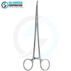 คีมหนีบแม่นยำด้วยมือสำหรับการผ่าตัดระบบทางเดินอาหารและทางเดินน้ำดีทำจากเหล็กกล้าเยอรมันเกรดผ่าตัดพรีเมียม - Product Image 2