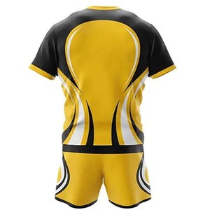 2025 Sumi Custom Rugby Uniform Set Full Printed Stripe Pattern Sublimated Sportswear Precio bajo OEM Custom Rugby Gear - Product Image 2