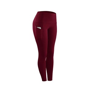 Leggings de yoga super doux taille haute avec logo personnalisé pour femmes équipement de fitness tricoté respirant en tailles multicolores pour adultes - Product Image 5