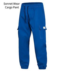 Mens Casual Cargo Pants <b>Drawstring</b> Joggers <b>Trousers</b> - Product Image 4