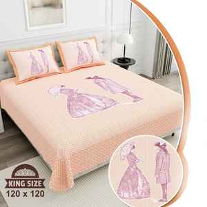 Juego de sábanas de algodón de calidad con estilo, 3 uds., estampado Floral sólido, estilo clásico, cómodo e ideal para regalar - Product Image 3