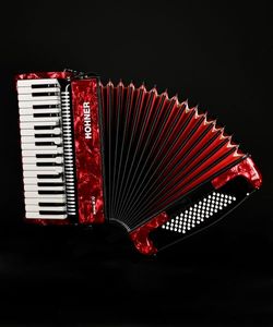 Accordéon Hohners Bravos III 72 & 2-Keys 3-Voix prêt à la vente - Product Image 3