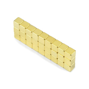 Aimants en néodyme de haute qualité couleur or 24 carats, idéaux pour les projets de bricolage et l'artisanat - Product Image 1