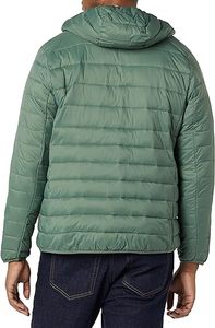 MOVATEXILES Vestes en duvet à col haut surdimensionné pour hommes Blouson de bombardier d'hiver personnalisé pour hommes Imperméable Poche zippée - Product Image 4