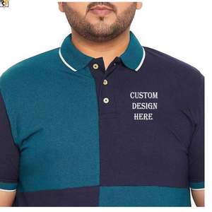 เสื้อโปโลผ้าฝ้าย100% สีทึบของผู้ชายเสื้อโปโลกอล์ฟปักโลโก้ได้ตามต้องการ - Product Image 6