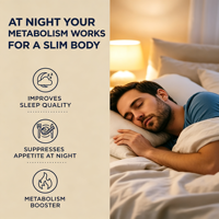 Capsules brûle-graisses nocturnes OEM avec Ashwagandha et 5-HTP pour un sommeil profond et un soutien du métabolisme – Vente en gros