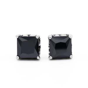 Pendientes de Acero de Titanio con Zirconia para Hombre, Estilo Punk Hip-Hop, Marca Jeulia - Product Image 1
