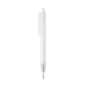 Penna Promozionale X8 Trasparente in GRS RPET, Gadget Sostenibile - Product Image 4